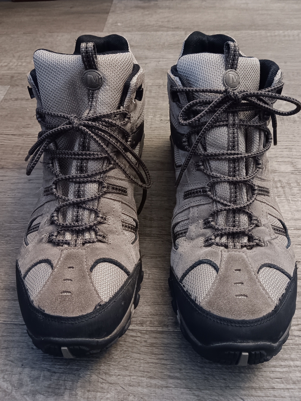 Merrell Yokota Trail Mid Waterproof Brindle Hiking Shoes Men's Size 13